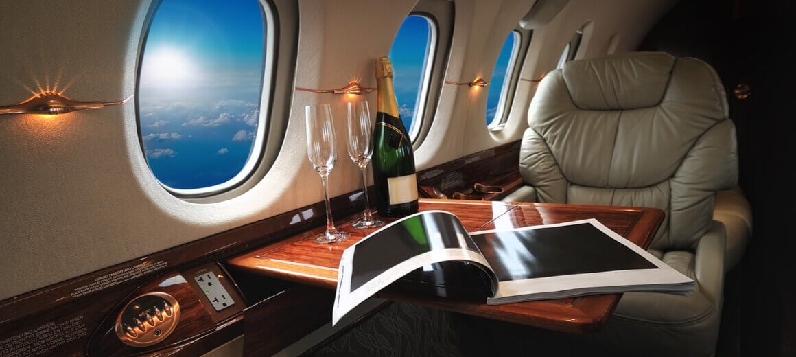 Essentials for a luxurious private jet travel experience