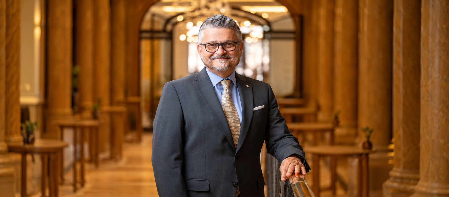 Angelo Zuccala, General Manager of InterContinental Athénée Palace Bucharest