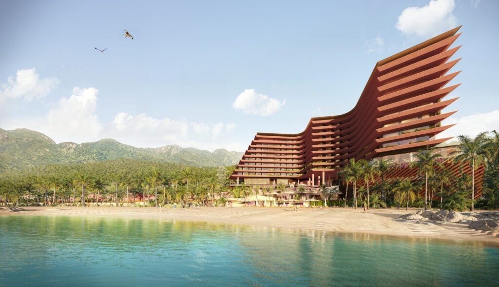 Architectural rendering of the planned W Langkawi